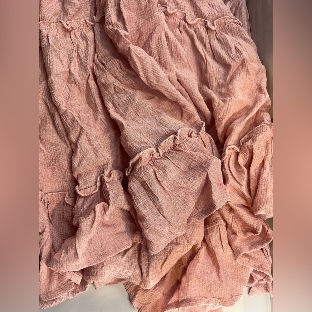 Pink Lace Ruffle Dress! - Picture 3 of 5